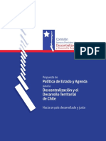 CAPDDR (2015). Propuesta de Política de Estado y Agenda Para La Descentralización y El Desarrollo