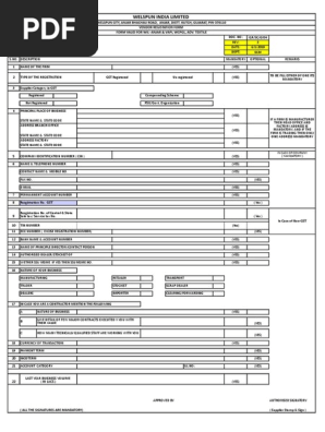 Vendor Form