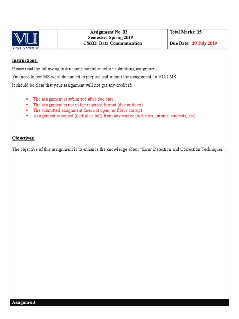 Data Communication Assignment Guide | PDF | Career & Growth | Computers