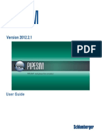 Pipesim User Guide PDF