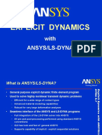 Explicit Dynamics: With Ansys/Ls-Dyna