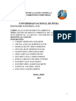 Evaluación Impacto Ambiental Carretera