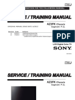 Sony Kdl-22ex357 Kdl-32ex357 Kdl-32ex358 Kdl-40ex457 Kdl-40ex458 Chassis Az3fk Ver.2.0