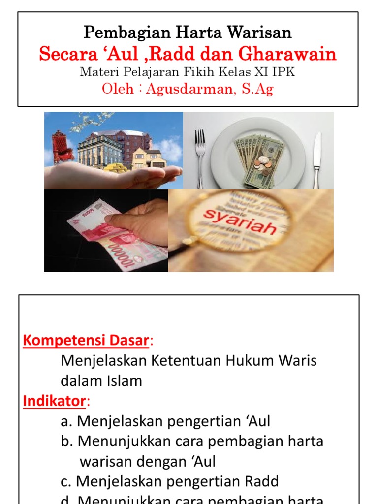 Aul Radd Dan Gharawain Pptx