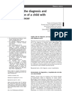 Afrontamiento Del Diagnostico Del Niño Con Cáncer