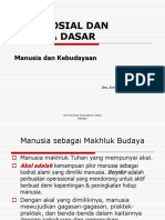 Manusia Dan Kebudayaan