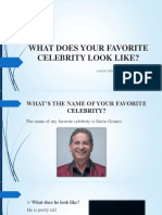 What Does Your Favorite Celebrity Look Like?: Maria Fernanda Romero Hidalgo