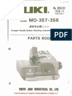 Juki MO-357, MO-358