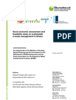 Socio-Economic Assessment and Feasibility Study E-waste Ghana 2010
