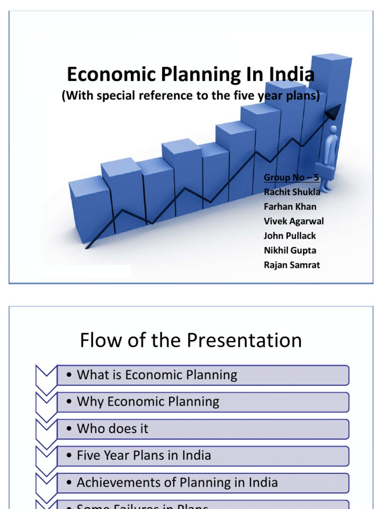 Economic Planning in India PDF Economies Business