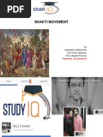 Bhakti Movement: by Siddhant Agnihotri B.SC (Silver Medalist) M.SC (Applied Physics)