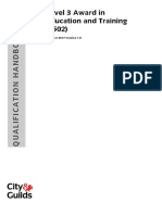 6502 L3 Award Qualification Handbook v1-5 PDF