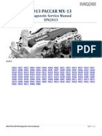 PACCAR MX-13 EPA2013 Diagnostic Manual - P0016 To P060C - WK 11 2015