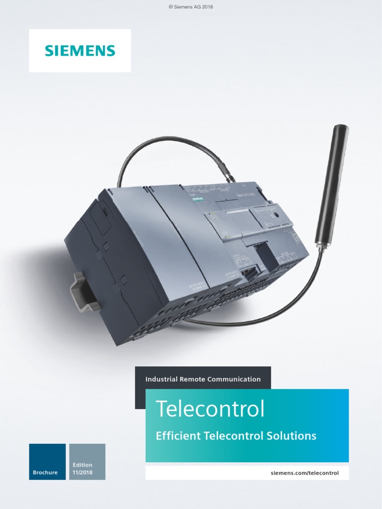 Brochure Telecontrol en | PDF | Computer Network | Scada