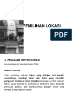 Pemilihan Lokasi