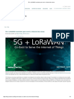 5G e LoRaWAN Coexistem para Servir A Internet Das Coisas