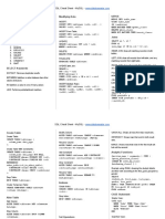 Select Modifying Data: SQL Cheat Sheet - Mysql