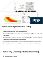 Konsep Kestabilan Lereng