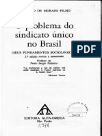 O Problema Do Sindicato Unico No Brasil Capitulo III Do Livro Evaristo de Moraes Filho