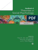 Handbook of Theories of Social Psychology Volume Two