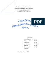 Conceptos Fundamentales de La Fisica