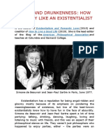 Being and Drunkenness - How To Party Like An Existentialist