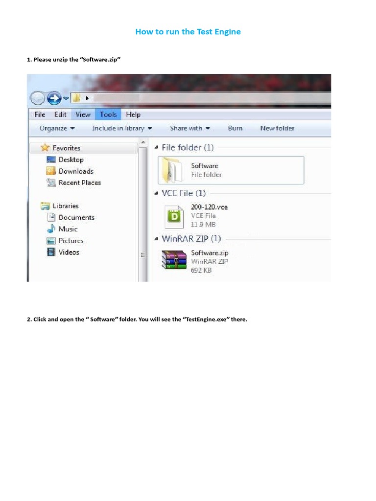 How To Run The Test Engine File | PDF