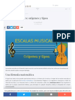 Socialmusik Es Escalas Musicales Origenes Tipos