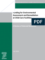 Funding For Environmental Assessment and Remediation at Child Care Facilities: A Review of Selected Resources