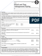 Underground Pipe Cert