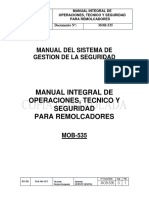 Manual Integral de Operaciones Tecnico y de Seguridad Para Remolcadores