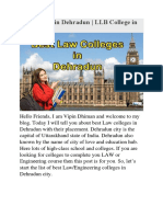 Law College in Dehradun