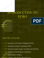 Introduction To Euro