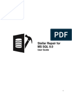 Stellar Repair For Ms SQL 9.0: User Guide