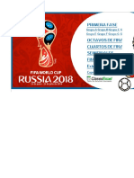 Fixture Rusia 2018