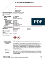 Hoja de Datos de Seguridad (HDS) : 1. Identificación