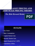 Capital Asset Pricing and Arbitrage Pricing Theory: The Risk Reward Relationship