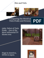 Comparing Twin Peaks and Persona 4