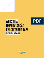 Apostila Alexandre Carvalho GuitarraJazz