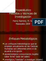 Métodos y técnicas de investigación