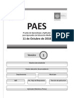 Versio n1 PAES 18 Deoctubre 2018 PDF