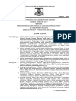 Perda No. 8 Tahun 2011 Tentang Perlindungan Dan Pengelolaan Lingkungan Hidup