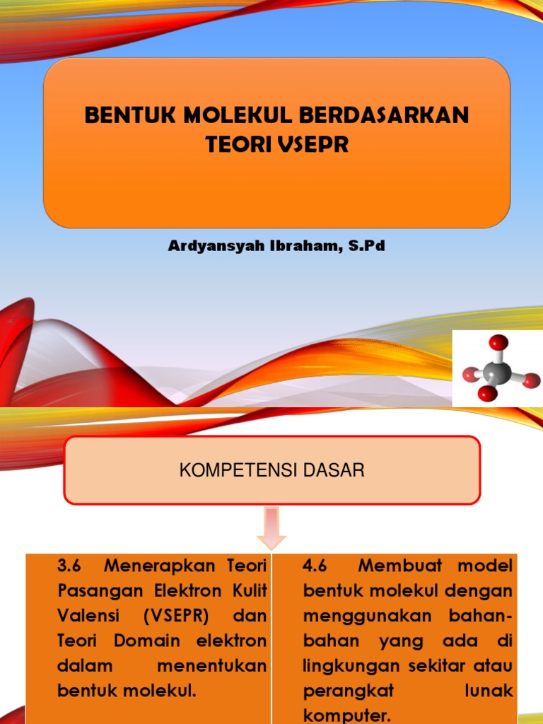 Ppt Bentuk Molekul Pptx