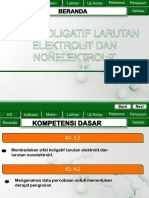 KD 3.2 Koligatif Larutan