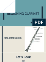 Beginning Clarinet PP - Lesson 1