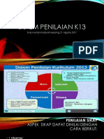 Sistem Penilaian k13