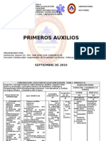 Programa Primeros Auxilios 2010-2