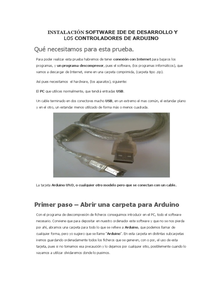 Instalacion Del Driver Arduino | PDF | Windows Vista | Microsoft Windows