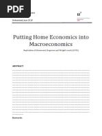 Putting Home Economics Into Macroeconomics: Replication of Greenward, Rogerson and Wright's Work (1993)