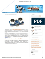 Sensor Ultrassônico Com Arduino